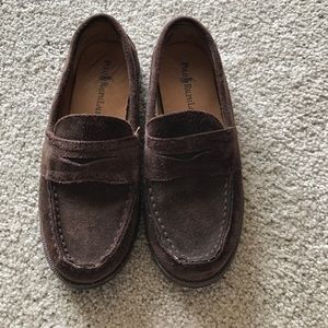 Ralph Lauren Boys Suede Loafers - size 13.5